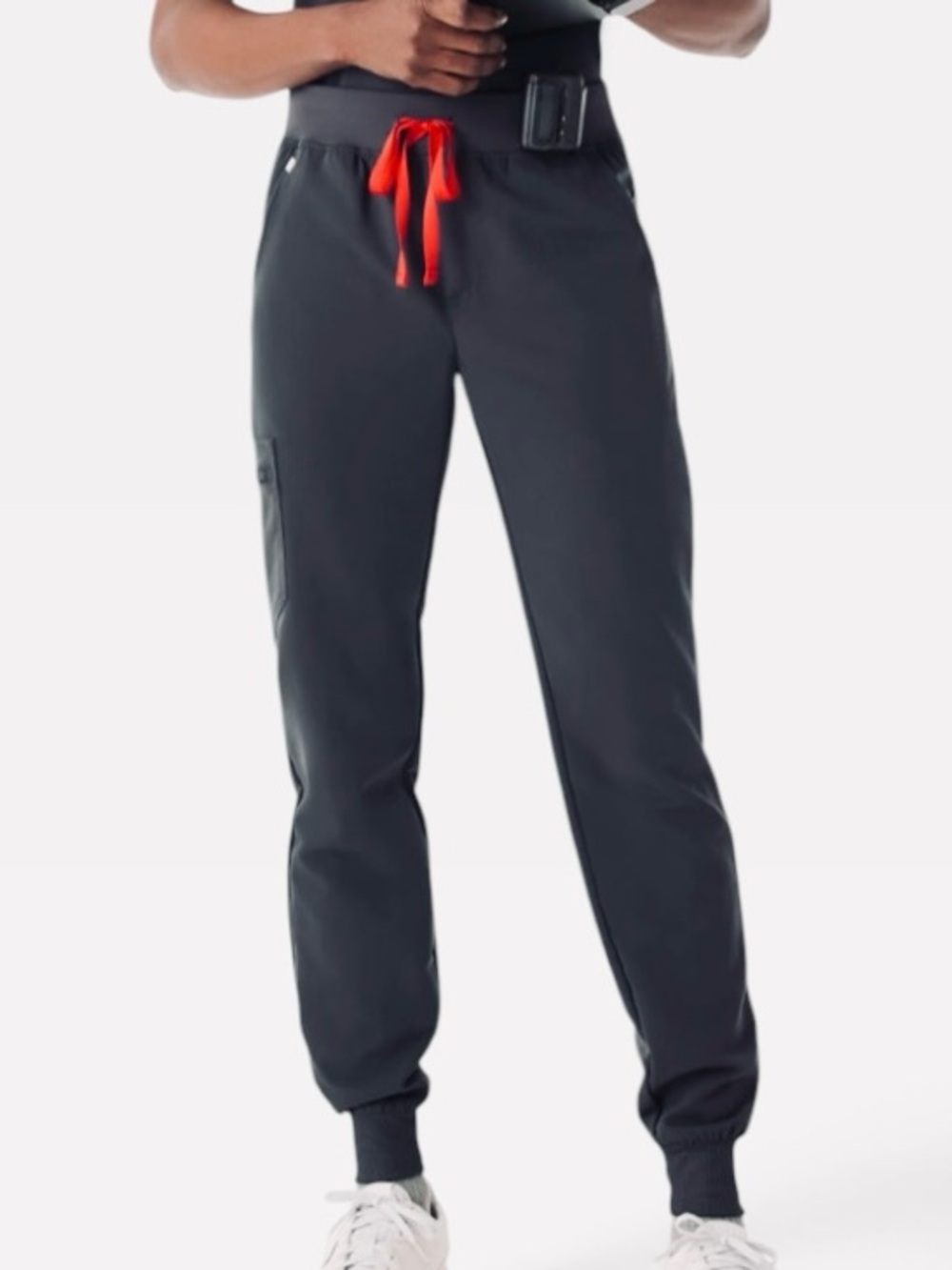 FIGS Women's Zamora Jogger Scrub Pant W18SW2005 Charcoal Gray 5042 Size Small
